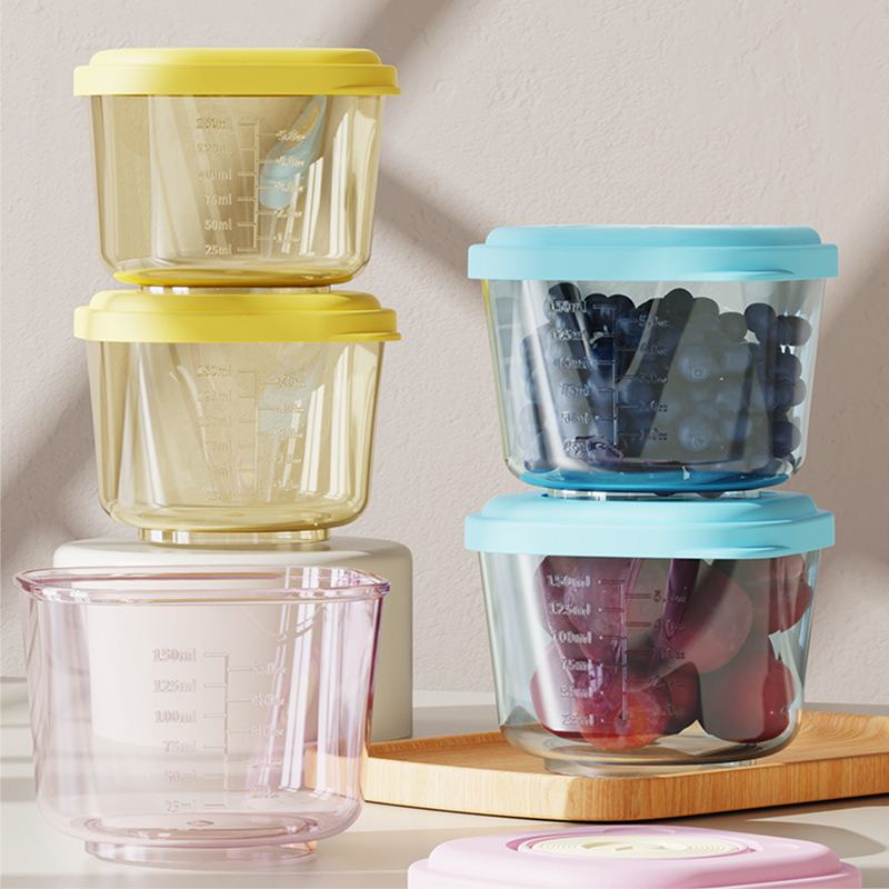 Baby Food Warmer - 6 Pcs Baby Food Storage Containers