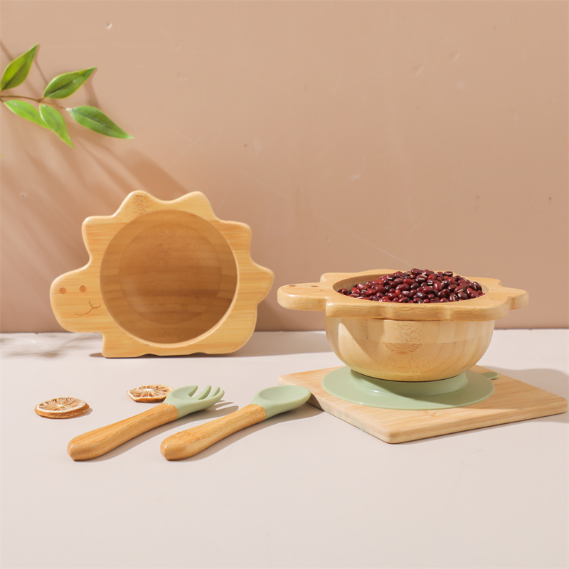 Baby Wooden Tableware Set Dino - Baby Food Menu 评论和价格