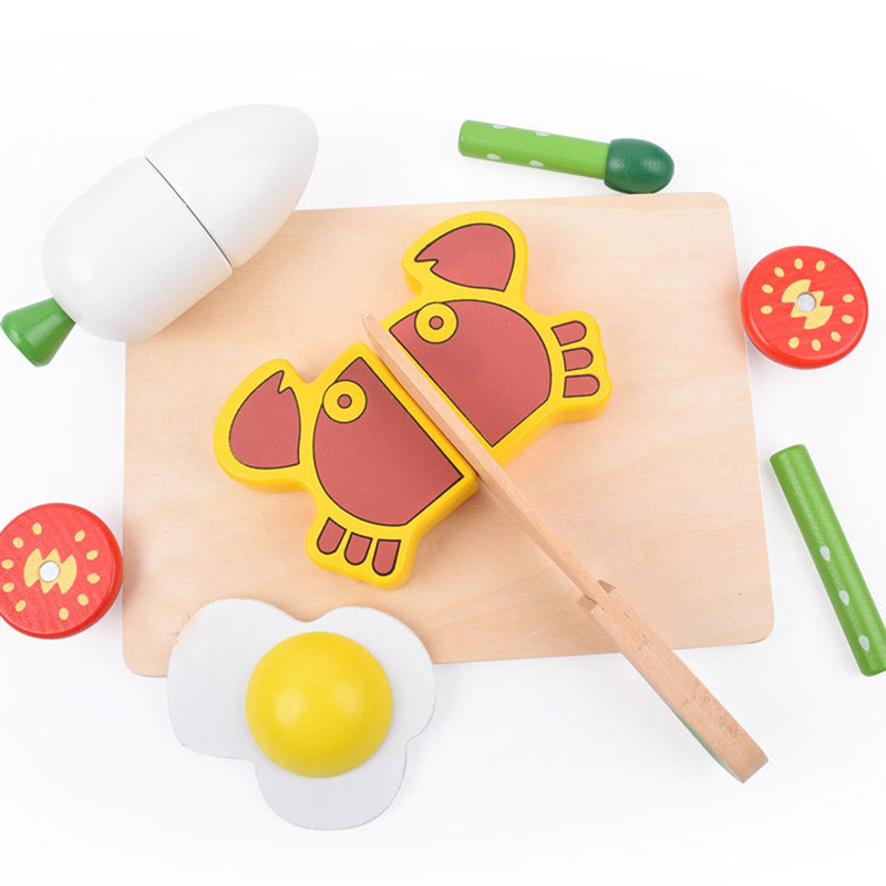1PCS Wooden Toy Magnetic Cutti - Baby Food Vegetables 评论和价格