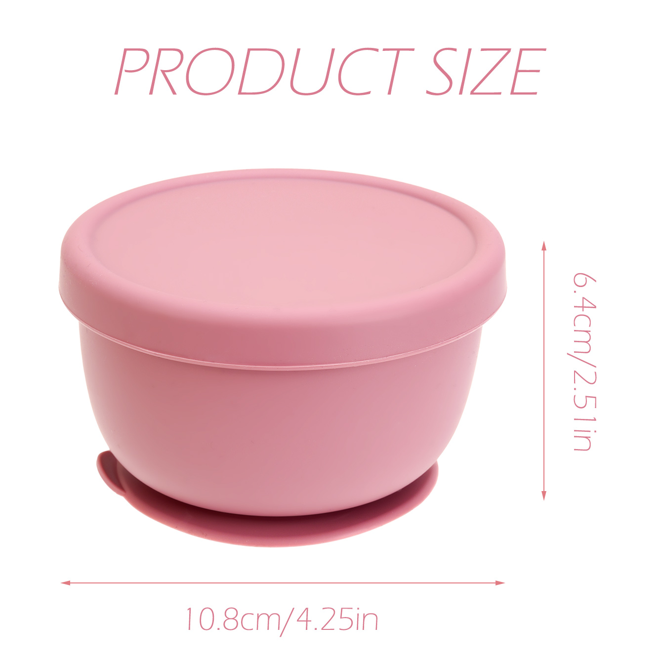 1PC Silicone Baby Feeding Bowl - Baby Food Jars With Lids 评论和价格