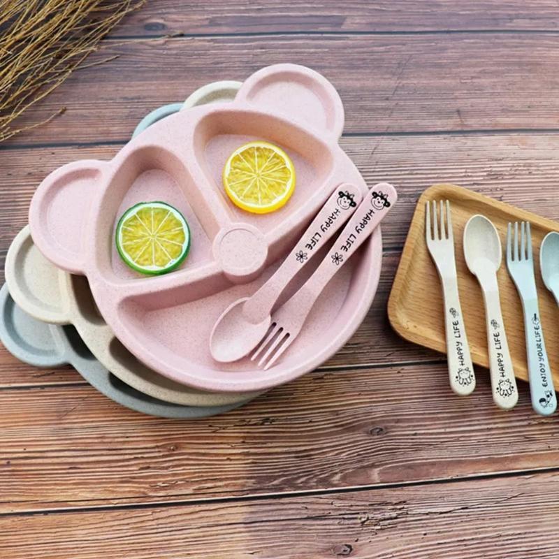 Baby Bowl Spoon Fork Sets Feed - Baby Food Menu 评论和价格