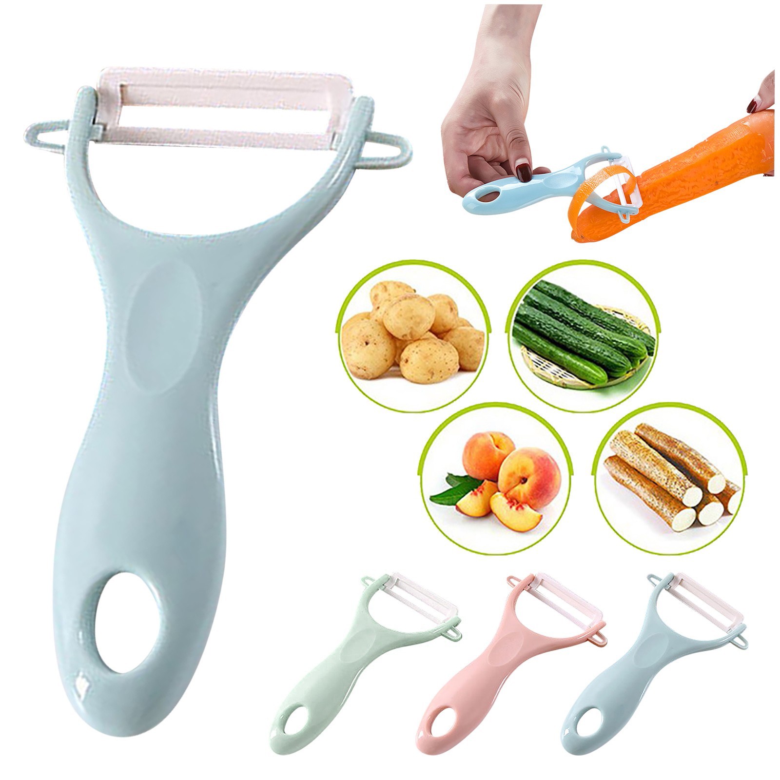 Ceramic Creative Peeler Practi - Baby Food Vegetables 评论和价格