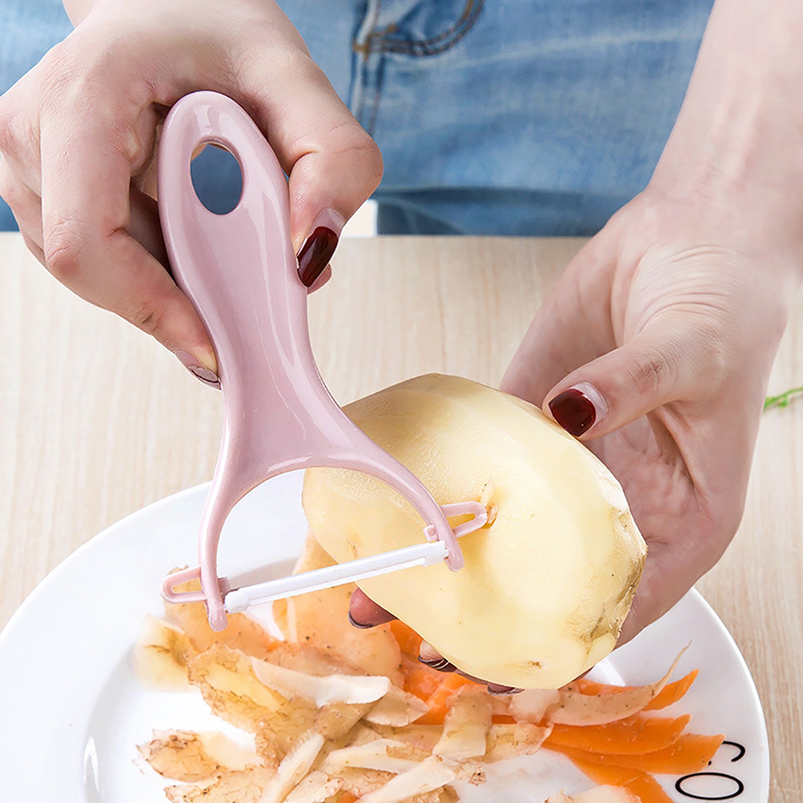 Ceramic Creative Peeler Practi - Baby Food Vegetables 评论和价格