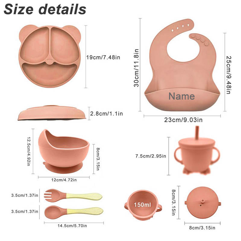 Baby Feeding Plate Sets Suctio - Baby Food Menu 评论和价格