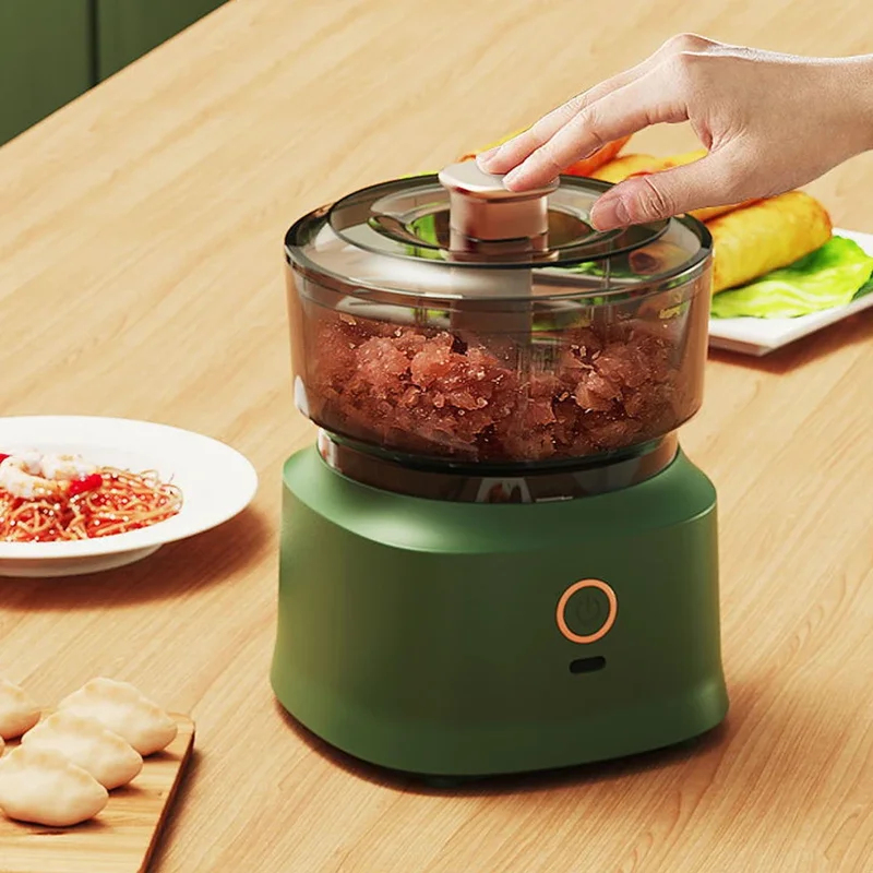 Mini Meat Grinder Electric Gar - Baby Food Vegetables 评论和价格