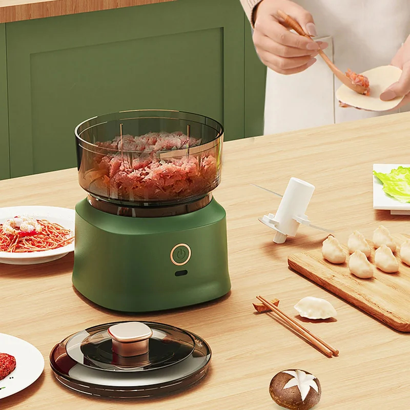 Mini Meat Grinder Electric Gar - Baby Food Vegetables 评论和价格