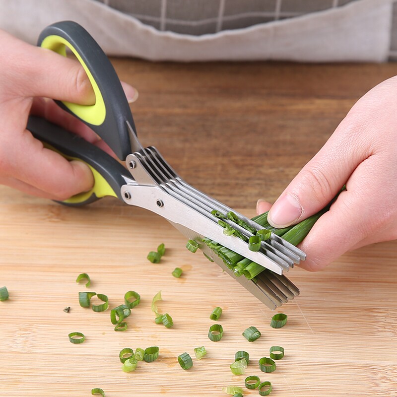 Chopped Scallion Shears, Stain - Baby Food Scissors 评论和价格