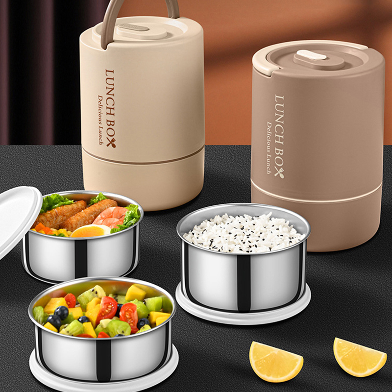4pcs set Portable Lunch Contai - Baby Food Warmer 评论和价格
