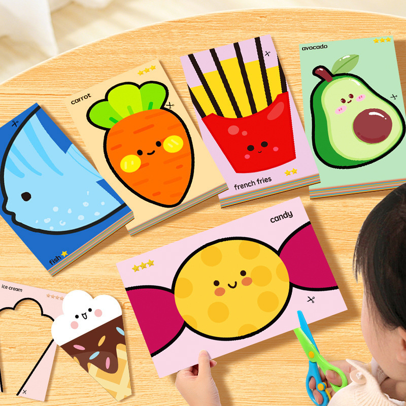 Handmade Paper Cuttings Intere - Baby Food Scissors 评论和价格