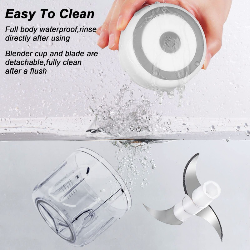 250ML Electric Garlic Grinder  - Baby Food Vegetables 评论和价格