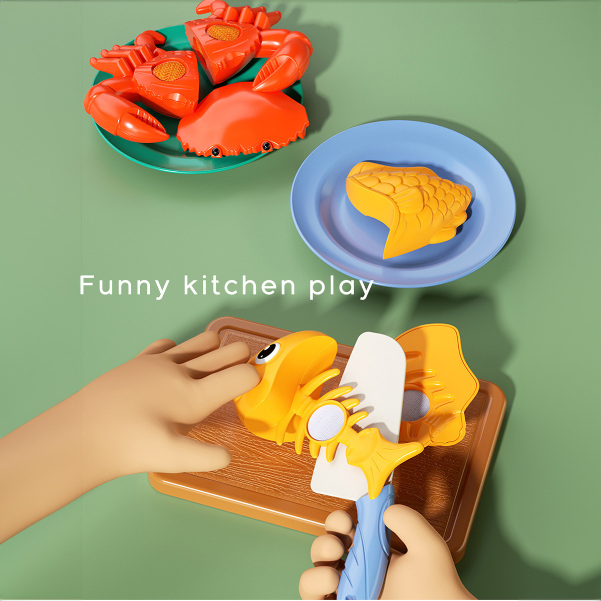 Cutting Play Food Toys Kitchen - Baby Food Vegetables 评论和价格