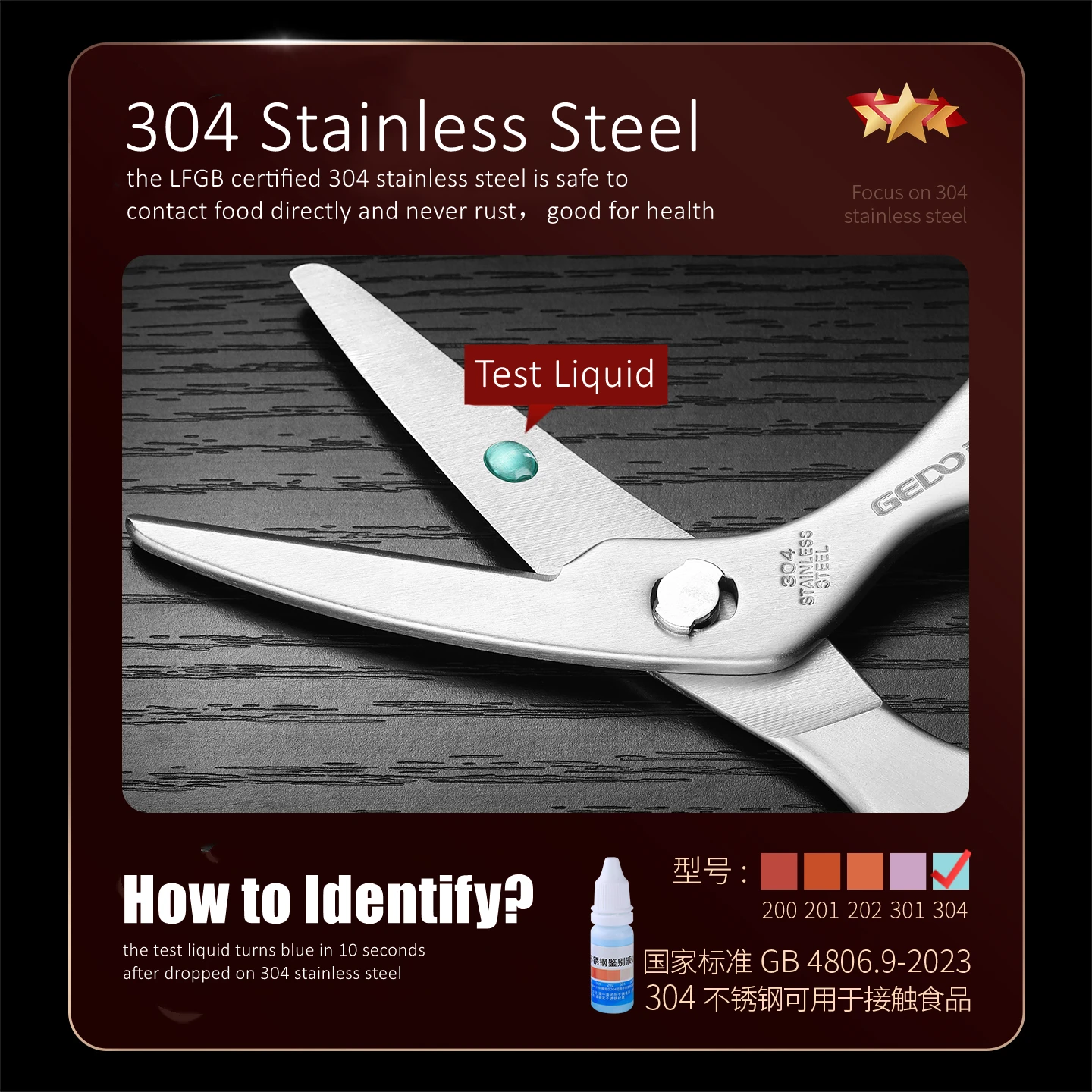 Certified Pure 304 Stainless S - Baby Food Scissors 评论和价格