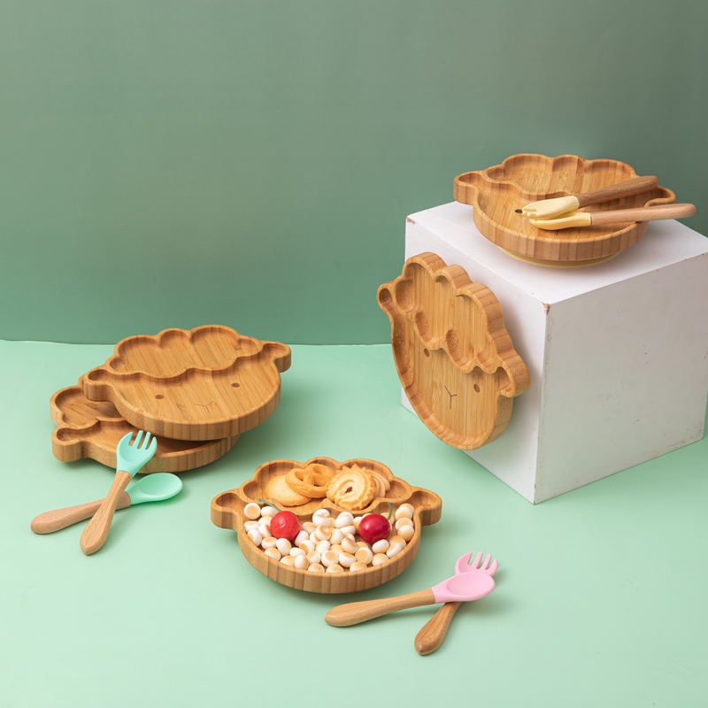 4pcs Children's Tableware Suct - Baby Food Menu 评论和价格