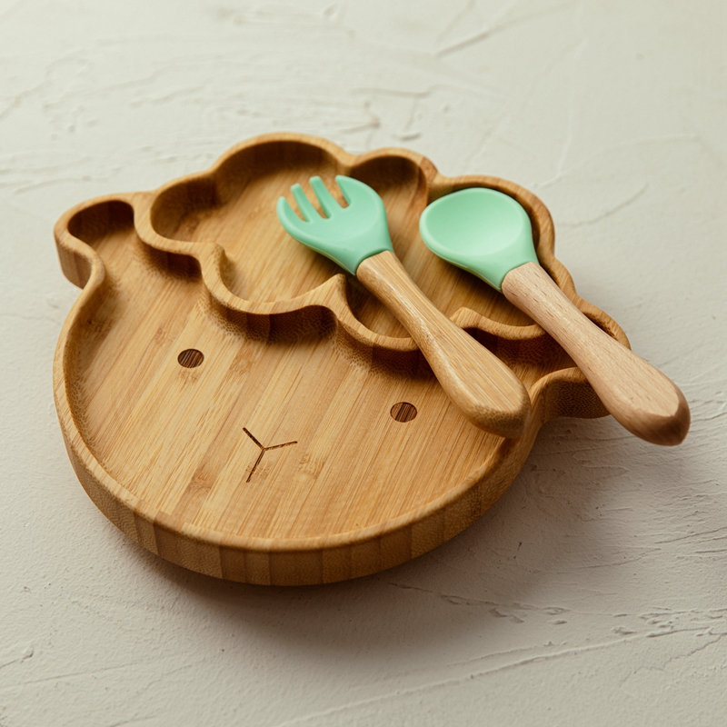 4pcs Children's Tableware Suct - Baby Food Menu 评论和价格