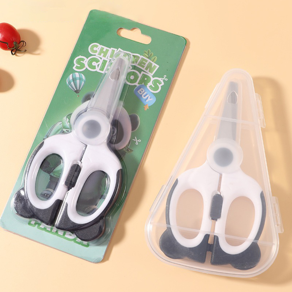 Safty Scissors for Kids Studen - Baby Food Scissors 评论和价格