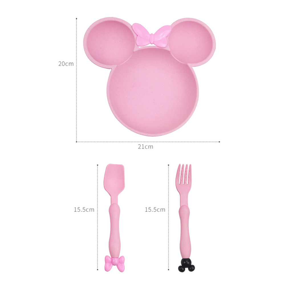 3Pcs/set Cartoon Baby Bowl Tab - Baby Food Menu 评论和价格